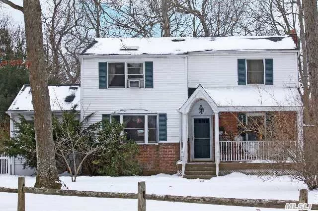 4 Bedroom Colonial Offers Charm Galore.  Complete W/ Wood Floors, Updated Kitchen, Large Living Room,  Beautiful Dining Room, Cozy Den, New Heating & 200 Amp Electric. Located South Of Montauk. Star Approved $10, 336.09