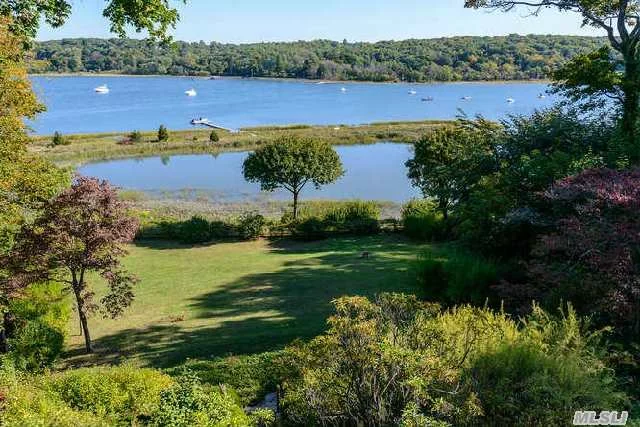 Breathtaking Waterfront Property On 2.01 Acres In Cul-De-Sac Overlooking Oyster Bay Harbor. Spacious 5 Bedroom, 4 Bath Expanded Ranch Boasts Magnificent Water Views From Every Room. Stately Charm Surrounds You In This Home Located Directly Across The Harbor From Sagamore Hill, The Home Of Teddy Roosevelt And Today A National Historic Site. Conveniently Located. Sd#6