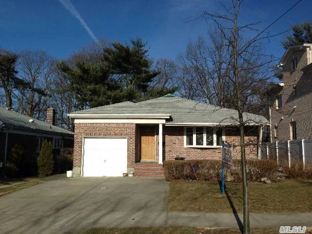 Renovated Single Family Brick House With A Rare Huge Backyard, 3 Bedrooms, 2.5 Bathrooms. It Has Granite Floor, Update Kitchen And Bathrooms, Finished Basement With New Boiler And New Furnance. It Is In Spacious, Quite, Prime Bayside Location, Near Major Highways And Walking Distance To Local Buses, Express Buses To Manhattan And Cardorzo High, Qcc. It Is In Sd26.