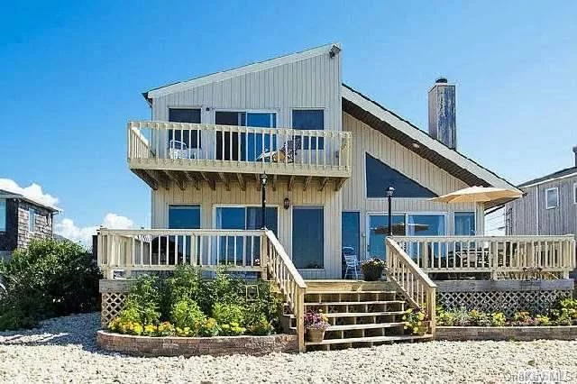 Beautiful Contemporary W/Stunning Views Of Great South Bay,  Great Neck Creek & Copiague Harbor From Every Room. Home Features 4 Bedrooms,  3 Full Baths,  Open Sunny Floor Plan,  Lg Deck Off Master Suite & Lg Deck Off Dining Room. Keep Your Boat In The Protected Slip. High Elevation & Low Flood Insurance. Taxes W/Star $18, 139.94