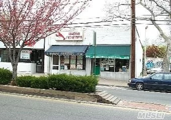 2 Busy Stores With Full Basement Plenty Of Parking. Across From Cvs And Next To Hsbc Bank