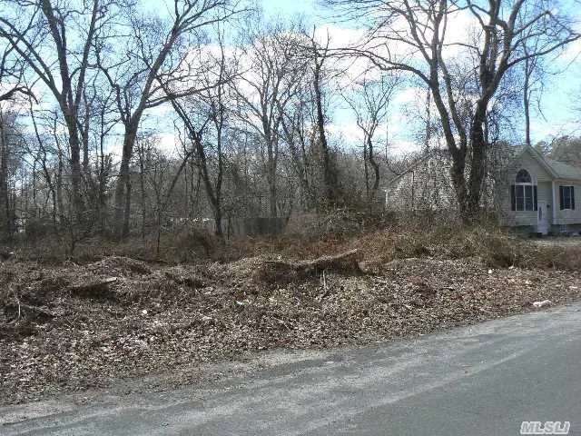 Great Property .75 Acre Flat, Wooded