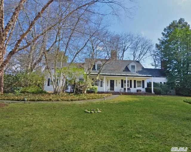 Stunning Walter Uhl Farmhouse Colonial Set Upon Incredible 3/4 Acre Prop. Newly Renovated Ig Gunite Pool W/Heater & Ionized Water System (No Chlorine).Fabulous Sports Court, 4000 Sq Ft Brick Patio, And Glorious Specimen Trees/Plantings. Upgraded Country Eik W/Granite Ctrs. Mbr Suite W/Huge Wi Closet/Dressing Rm, Bth & Built In Desk Area.