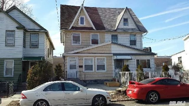 Flushing,  Auburndale,  Semi-Attached Two Family,  Just Renovated Totally; 5 Over 6 With Finished Attic And Full Basement; Close To Everywhere,  Stores And School.  Good For Starters;