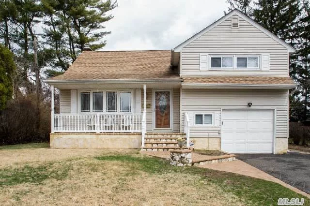 Expanded Split Featuring Den Off Kitchen. Second Den Downstairs. Home Is Freshly Painted And Has Great Curb Appeal. New Oil Tank, Boiler, Hot Water Heater. Vinyl Siding And Roof Are Approximately 7 Years Old, New Carpeting