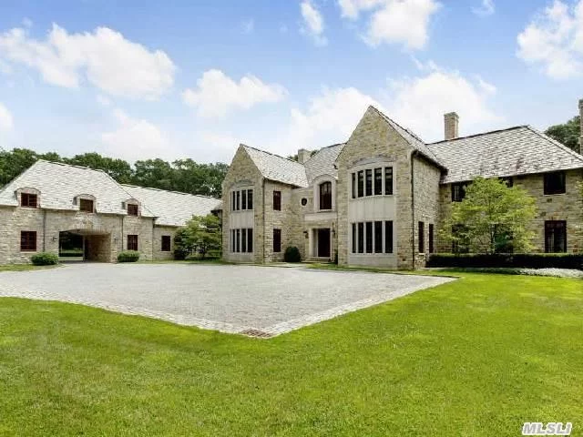 Extraordinary Young, Cust Built Stone English Tudor Loc In Prestigious Vlge Of Matinecock. Over 10, 000Sf Of Gracious Living Space W/Radiant Ht. This Gorgeous 6Br 6Bth Home Des.By Renowned Architects Smiros & Smiros. Extensive Detailing Inter & Exter W/The Ultimate Quality Of Materials & Craftsmanship. Top Of Line Tenn Ct/ Hydrocourt Clay, Gun.Salt Wtr Pool, 5 Acres Backs Cc