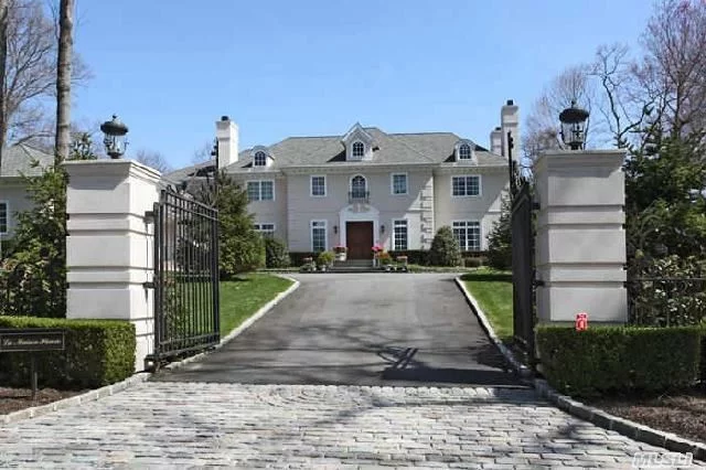 Gated Entry Way & Stately Courtyd. Magnif. European Inspired Home. 5 Flat Btfly Landscpd Acres. Forml Gardns, Igp,  Tennis Ct, Outdr Kit. Interior Rooms Are Elegant & Grand Yet Warm & Inviting. Regal Grand Foyer & Pwdrm, Banquet Dr W/Fp, Lib.W/Fp, Lvg Rm W/Fp & Fr. Doors To Frml Gardens, Gourmet Eik, Fam Rm W Fp & Wet Bar-See Attchmt