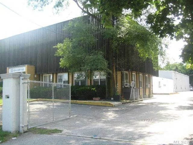 Large Commercial Space With Walking Distance To Train And 107. Currently Used As An Video Distribution Center And Wide Open Space For Easy Use. Large Loading Dock With 2 Entries.2 Floors Of Office Space, 3K Sqf First Floor And 2K Second Floor.