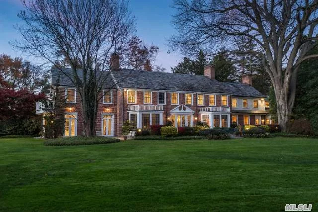 Fairway Manor-8, 000 Sq Ft Of Splendor Proudly Situated On Five Majestic And Park-Like Acres In Brookville Meadows, Old Brookville. Built In 1926 And Completely Renovated And Expanded This 13 Room Georgian Brick Colonial Exhibits Exceptional Craftsmanship Complete With 6 Bedrooms, 6.5 Baths, 4 Fireplaces And A 4 Car Garage. Gold Coast Grandeur Awaits The Discerning Buyer.