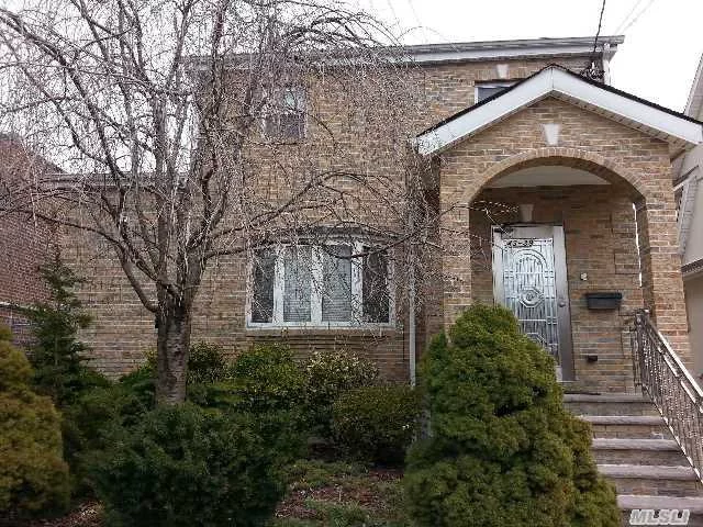 Rebuilt In 2008, Beautiful Kitchen, One Block Off From Northern Blvd, Good Location, Convenient To Lirr