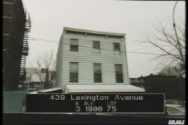 Shortsale Property Being Sold As Is W/ Squatters Occupying The Property, Property Needs Full Gut Rehab On Every Floor. Please Verify All Info Byself Thru Public Records.