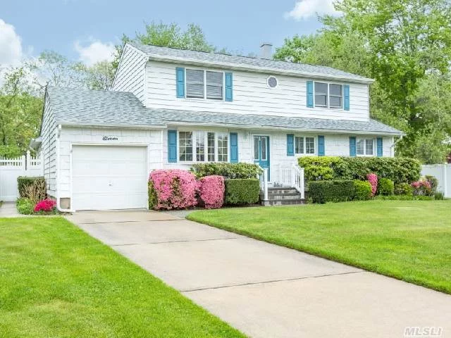 Charming & Immaculate Home Located On A Private Cul-De-Sac On Shy Half Acre Property. Hardwood Floors, Huge Great Room, Eat In Kitchen W/Stainless Appliances, Finished Basement And Enclosed Porch. Generously Sized Master Bedroom W/Walk In Closet Is Adjacent To The Large Landing That Doubles As A Office/Sitting Area. Beautifully Landscaped Grounds W/Mini Greenhouse Included!