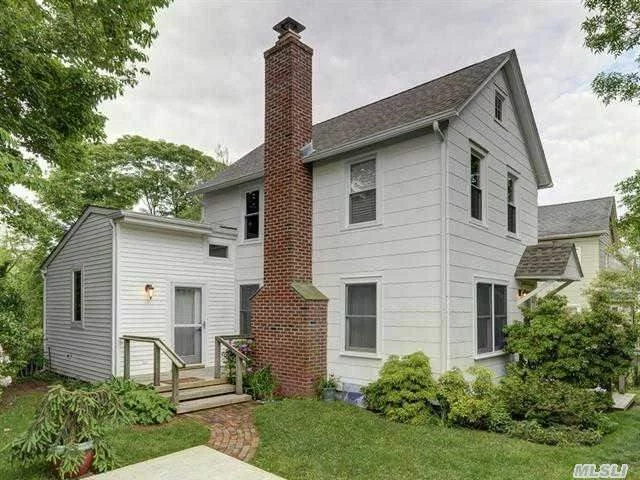 Renovated Farmhouse With Modern Addition By Hideaki Ariizumi & Glynis Berry. 3 Bedrooms, 2 Baths. House Has Open Plan With Hardwood Floors & Wood Burning Fireplace. Master Bedroom With Bath On Ground Floor. Large Private Garden Accessed Through Sliders. New Roof 2010. Low Taxes.