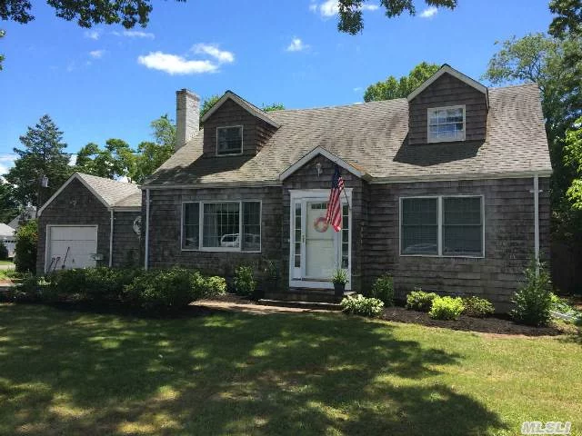 Adorable Cape In Prime Northport Village Location! Flat Fenced Backyard With Deck. Hw Floors, Wood Burning Fireplace, Updated Windows. Four Bedrooms, Two Full Baths. Largest Br On 1st Floor Could Be A Master Or Family Room. 1st Floor Laundry Room. Garage And Basement. Exceptional Location. Extraordinary Opportunity