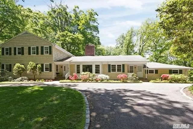 School Taxes Just Reduced Over 20%. This 6 Bedroom Country Farm Ranch Perfectly Set On 2 Pastoral Acres In Village Of Lattingtown. Spacious Light-Filled Rooms. Country Kitchen. Breakfast Area. Closets Galore! Interior Newly Painted, Wood Floors. Professionally Landscaped/Perennials. Private Lattingtown Beach Close To Local Beaches, Golf Course. Superb Cul De Sac Location.