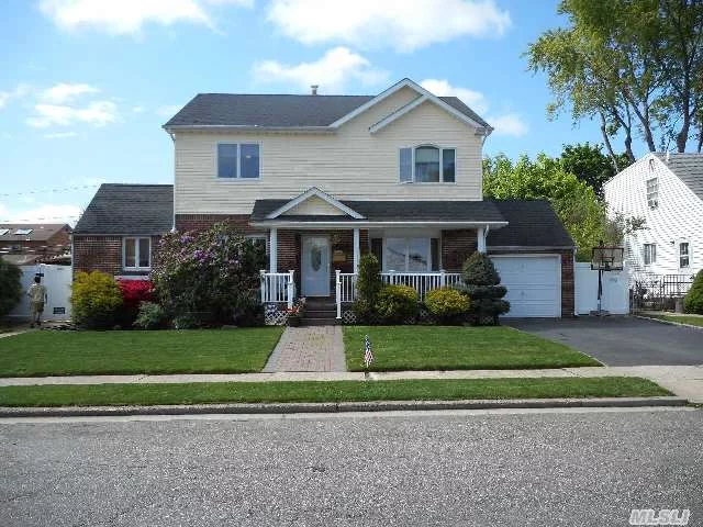 This Sunny & Inviting Colonial Boasts 21&rsquo; X 12&rsquo; Designer Eik W/Wd Cab & Gas Cooking. Large Lr, Fbth, Br & Fdr W/Sliders To Fenced Yd. Upstairs You Have 3Brs, Fbth. The Master Is Size Of 2 Lge Rms W/Closet Space & Several Wdws. Full Bsmt W/Entertaining Rm & Bar, Laundry & Utilities. Garage, Front Porch, Encl. Hot Tub, 3 Zn Gas Ht, 2 Zone Cac, Wd Flrs, Many Amenities.