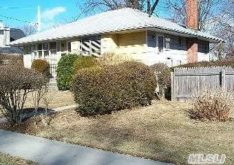 Don&rsquo;t Miss Out On This Opportunity In Hicksville! This Mid Block 3 Bedroom Ranch Is On An Oversized Property, Full Basement Has New Windows And Hot Water Heater, Gas Heat And Cooking, Eat In Kitchen, Fairly New Roof And Siding..Needs Some Cosmetic Updating, Woodland Elementary..Taxes W/Star 6823.17.