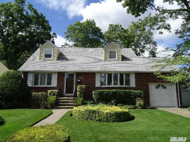 Large Ctr. Hall Cape, South Of Sunrise! Featuring Maple Kitchen W/Corian Counters, New Bath, Replaced Windows, New Arch. Roof, Wood Floors Throughout, Updated Oil Boiler, 150 Amp Electric, Nice Yard That&rsquo;s Mid-Block W/ Deck. Near Lirr For Easy Commute. Great Neighborhood In Massapequa School District#23!