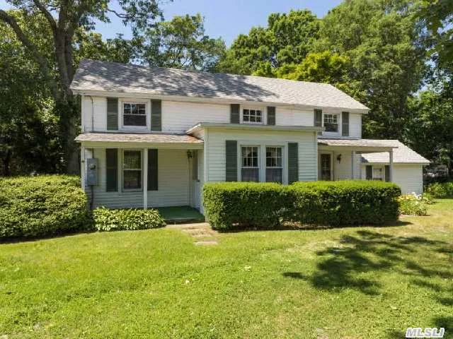 Steps To Mattituck Inlet; Investors Or Savvy Home Buyers..1880S Farmhouse In Excellent Condition; Public Water, Gas Heat, Lr, Den/Office, Eik, Pantry, Full Bath, 2 Sunny Bedrooms Upstairs Or More Office Area Or Sitting Area. Attached One Car Garage. Close To Downtown Mattituck Shopping, Movies, Boating And Swimming. Boat Access. A Must See!