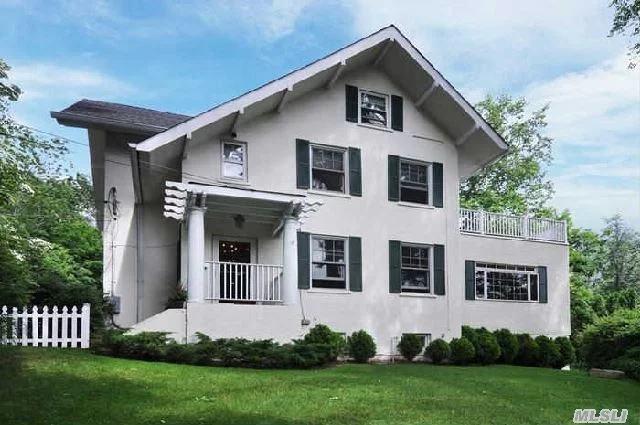 Pristine Side-Hall Renovated Colonial. Hard Wood Floors, Four Bedrooms, 2.55 Baths. A Combination Of Old World Charm And New World Sophistication. Entry, Lr/Fp, Oversized Fr, Fdr And Screened Porch. State Of The Art Eik With Access To Beautiful Flat Manicured Back Yard Patio And Deck.