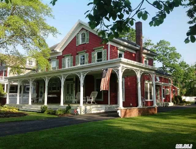 Welcome To Summerfield A Blast From The Past Circa 1888 Victorian Treasure On Lush 3/4 Acre Parcel 380 Feet Deep To Private Pool & Play Area. The Past Is Present With Many Updates As Well As Original Period Details And Personality. Spacious Family Living Areas To Love And Entertain Inside Or Out. Functional Cottage With Loft Is Just Another Bonus Feature. Call Today