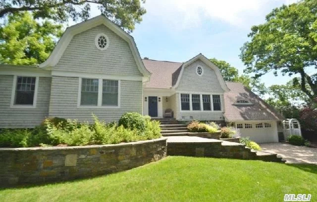 Overlooking Great Peconic Bay From Here, You Can See Forever. Beautiful Home Decorator Choices. You Will Feel Comfortable Right Away When Entering The Foyer With Immediate Water Views And Lots Of Room To Move. Family And Friends Can Be Entertained In Multiple Spaces In The House And Yard. The Beach Is Nice And Boating And Swimming Make It Your Favorite Family Destinatio