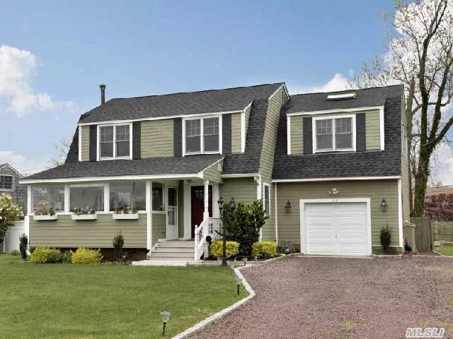 Immaculate 4 Bedroom Captains Colonial, Featuring, High End Granite Kitchen, Hardwood Floors, Very Large Master Suite, Enclosed Front Porch With Incredible Water Views, High And Dry W/Elevation Certificate. Everything Babylon Has To Offer And Village Docking. Must See.