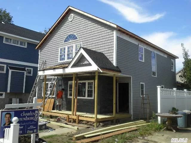 House Will Be Brand New W 2nd Story. Gutted To Studs. Plans Available. Big Open Layout . House Will Feature: New Plumping, Electric, Utilities, Appliances, Granite, Hw Floors, Anderson Windows, Vaulted Ceiling In Kit & Mbed, Fireplace, Big Yard/Deck And Much More. Not Too Late To Add Your Design Touch!!