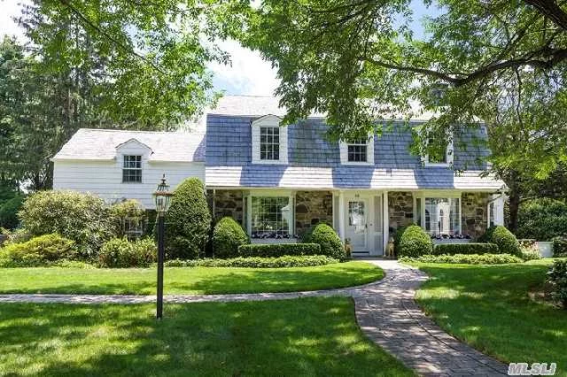 Classic Dutch Colonial In Flower Hill, Manhasset On 1/3 Acre Featuring Gracious Living Room W/Fpl, Formal Dining Rm, Bright And Sunny Family Room Off Spacious Eik, Enclosed Porch, Full Bath On 1st Floor. Master Bedroom With En-Suite Master Bath And 2 Walk-In Closets, 3 Add&rsquo;l Brs, Office And Hall Bath. Large Private Backyard W/Patio. Located Close To Town, Schools, Worship.