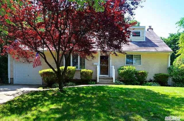 This Cape Offer Exceptional Location, Smithtown Schools, And A Very Popular Neighborhood All Set On A Tree-Lined Street. It Features 3 Bedrs, 1 Full Bth,  Lvrm,  Eik, Hardwood Floors,  (Great Potential For Upstairs) N. Hot Water Heater. New Paint. Property W/Fully Fenced B.Yard W/Side Patio, Full Basement. Conveniently To All..Offers Are Not Subject To Bank Appraisal.
