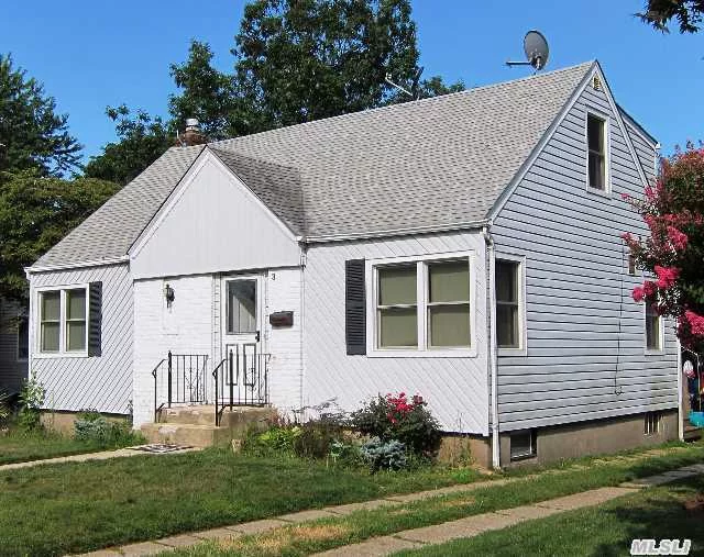 Full Rear Dormered Cape On Deep Property Waiting For A Contractor, Investor Or Handyman&rsquo;s Magic Touch. New Windows, Roof, Gas Conversion And Hvac System In 2010. Upgraded 150 Amp Electric. Great Opportunity To Make This As Is House, Your Own.