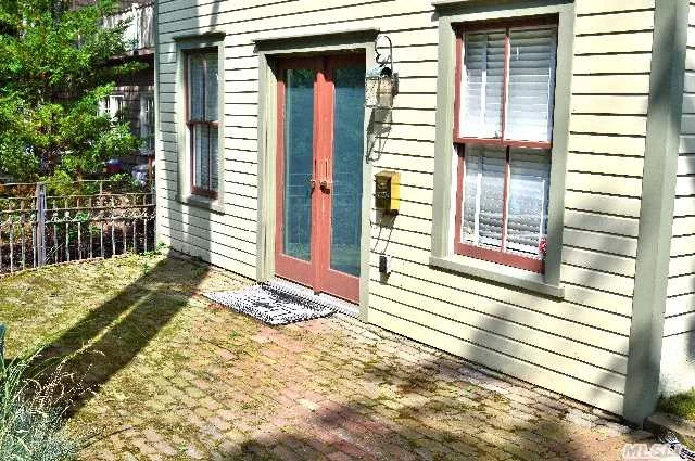 Terrific, All Redone 2 Bedrm Apt W/ Full Bath/Tub. New Gas Heat, Cac, Windows, Elect, Floors, Updated Bath And Eik W/Granite Tops.S/S Apple.Private Patio, Pvt Entr, And 2 Pkg Spots. Village Of Roslyn.Ground Floor.