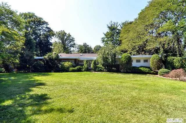 Spectacular 1.14 Acre Property Surrounds This 2527Sf Contemporary Home. Single Story Living Offers Sun-Filled Spacious Rooms. Full Basement. Endless Possibilities.