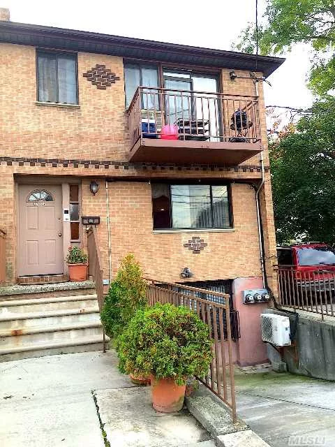 Legal 3 Family Semi-Detached Brick House With 4 Parking Spots! Rare Find In College Point. Current Tenants Occupy First And Third Floor With No Lease And Can Be Delivered Vacant. Each Floor Is Spread Out On 1000 Sq Ft On The Interior With Two Full Size Bedrooms And Two Full Bathrooms Each Floor. Supermarket Is Only 5 Minutes Away, Q25 Bus Only Half Block Away.