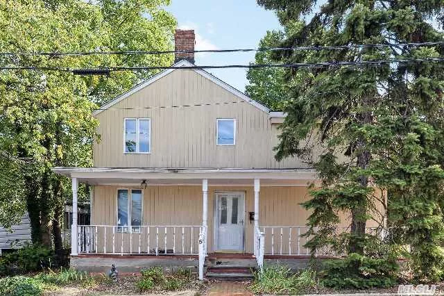 Located On Bank Street In Port Washington Just Off Lower Main And Close To The Water, Shopping, Dining, Culture And Transit, This 4 Br Home Has Tons Of Investment Potential!