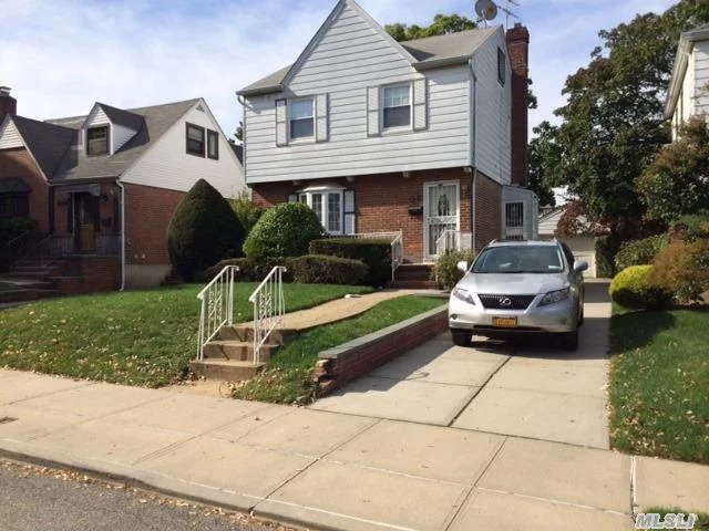 Beautiful Colonial In The Heart Of Fresh Meadows. Convenient To Highways , Express Bus To Manhattan , Restaurants , Schools. Features 3 Bedrooms 2 1/2 Bath Living Room Dining Room , Nice Back Yard , 1 Car Garage  Close To Parks , Needs A Little Tlc.