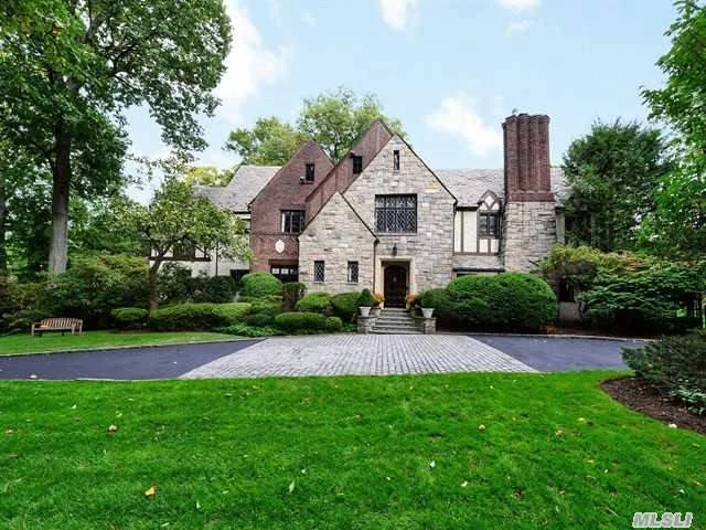 New To Market: Stunning Stone & Brick English Manor Home Nestled In Prestigious Plandome Among Towering Trees & Gardens On 1.53 Acres With 20 X 40 Gunite Pool & Pool House . Impeccable Architectural Details Throughout Each Of The Grand Scaled Rooms. Bonus Features Include 3-Car Garage, Full Basement With Outside Entrance, New Gas Heating System And So Much More .