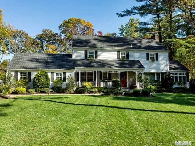 Meticulously & Tastefully Renovated Colonial On Shy Of 1 Acre. Beautifully Landscaped Lot With 20X40 Pool,  Gazebo, Pergola. Elegant Formal Rooms, Private Office, Distinctive Kitchen Opens To Family Room. All Three Levels Completely Redone To Perfection.