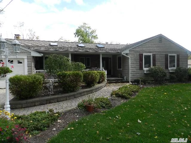 Come See This Beautiful, Spacious Ranch In The Prestigious Idle Hour Area. This Home Has Gleaming Wood Floors, Cac, Warm Cabinetry With Granite Countertops, Secluded Yard W/ Ig Free Form Pool And Park-Like Grounds. Taxes W/ Star $12, 413.74