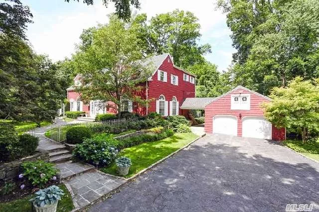 One Of A Kind Ch Colonial Remolded With A Fabulous French Country Flair On Almost An Acre Of Beautifully Landscaped Grounds With Heated Pool And Barbecue, In The Prestigious Village Of Kings Point. From Architecture To Furnishing, Everything In This House Showcases Classic Elegance And Country Comfort. Walking Distance To The Gorgeous Stepping Stone Waterfront Park.