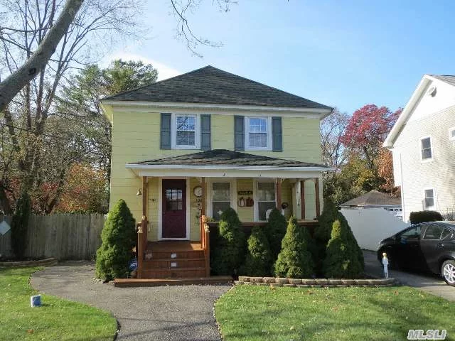 Lovely Saltbox Colonial With Rocking Chair Front Porch. Generous Size Living Room And Country Kitchen With Wi Pantry. Step Down To Den. Enjoy Summer Days In The Screened In Porch Overlooking Private Yard. Master Bedroom On Main Level. Upstairs There Are 2 Large Bedrooms, Laundry Room And Br/Office. This Home Is Priced To Sell!