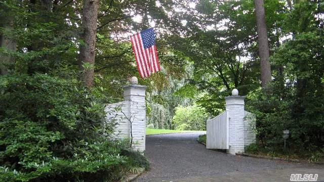 This Classic Colonial Boasts 6 Bdrms And 5.5 Baths In A Country Setting. Located Between Locust Valley And Historic Oyster Bay. High Ceilings, Formal Entertainment Rooms, Architecturally Landscaped. Gunite Pool! 4 Car Detatched Garage. Secluded 2 Bdrm Cottage. New Cesspool, Water Filtration System, New Pool Heater And Dishwasher. Buyer Must Verify All Information.