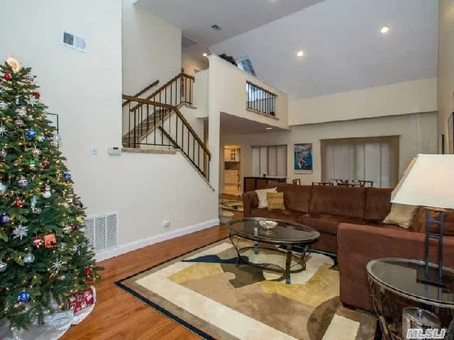 Beautiful Mint Corner Unit. New Built-Ins Around Wood Burning Fireplace In Living Rm...New Granite And Ss Appl In Bright Kitchen. All New Wood Floors In Both Bedrooms Upstairs. Oversized Closets Designed By Closet Factory. Two Lovely Updated Full Baths. All Info Deemed Accurate But Should Be Verified By Buyer.