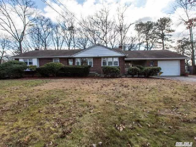 Beautiful (3) Bedroom, (1.5) Bath Brick Wideline Ranch Features Hardwood Floors Throughout, Updated Kitchen & Bathrooms, Living Room W/Fireplace And Cathedral Ceilings, Master W/Half Bath, Full Finished Basement, 1.5 Car Garage Attached By Breezeway, Central Air Conditioning, In-Ground Sprinklers, 200 Amp Electrical, Alarm System. Make This Your Next Home!!