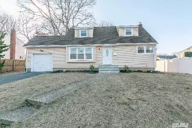 Everything For Him, Her, And The Kids! This Custom Westwood Cape Has Been Renovated To Perfection. The House Includes New Siding, Windows, Roof, 200 Amp Electric Panel, Hardwood Floors, Open Layout, New Kitchen W/Granite & Stainless, 2 New Baths, Low Taxes, Tons Of Closets On An Oversize Lot!