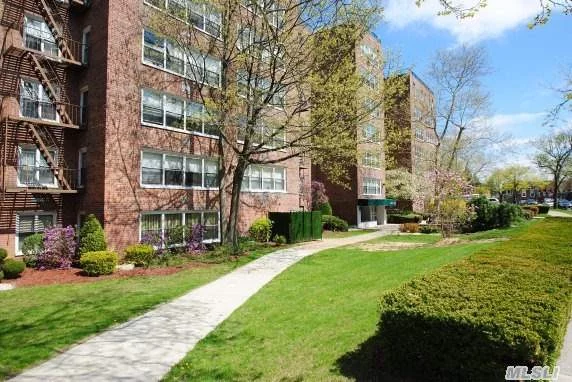 Hi-Floor With Panoramic View /2 Bedroom. Includes Reserved Parking 2nd. Spot Available For Sale.Move In Condition, Central Air Conditioning/Ht. 100% Equity.Top Location, Walk To Bay Terrace Shopping Center, Ez Accces To Nyc/ Express Bus On Corner/Minutes To The Lirr. Convenience Galore!