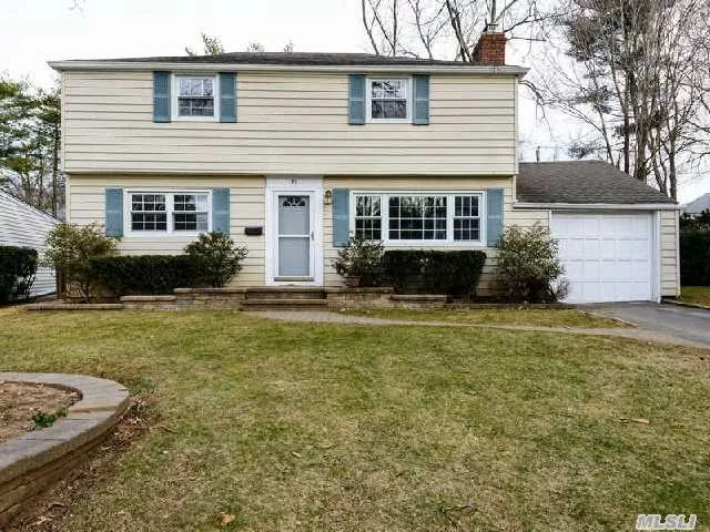 Location Location- Charming 3/4 Bedroom, 2 Bath Colonial Features-Kitchen, Dining Rm, Formal Living Room W Fireplace, Huge Family Room, B/R/Office, Full Bath. Finished Basement, Cac, Large Deck, Lovely Oversized Property . Walk To Train Schools And Village