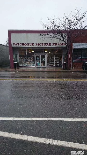 Patchogue Is Hot......This Is Right In The Heart Of The Action...Front Section Is Store Front,  The Rear Has 20' Ceilings And An Over Head Door. There Is A Full Basement. The Building Is In Very Good  Shape
