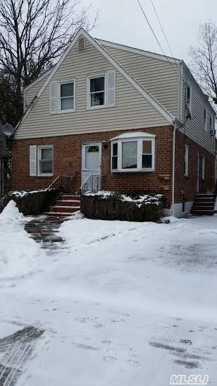 No More Showing. U/C. Good Rental Income While Living In 4 Bedroom/2 Full Bath Detached House. Very Close To Lirr But Quiet,  Restaurants,  Theater On Main St. 4 Bedroom/1 Bath On 1st Fl & Partially Finished Basement. 2 Bedroom/1 Bath,  Eat-In-Kitchen & Attic On 2nd Fl. Wooden Terrace On Both Fl.