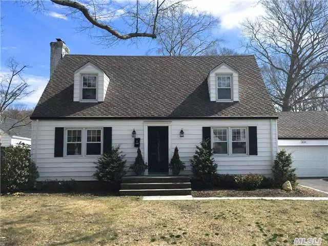 Wonderful Renovation Of Traditional Locust Valley Cape. Stunning Open Eat In Kitchen With Stainless Appliances And Radiant Floors. Too Many Updates To List!